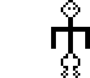 the stick man