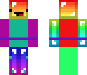 rainbow colorful guy