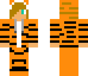 me in my tiger onzee