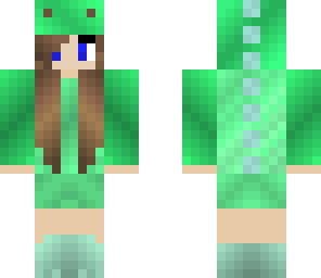 ombre dino girl