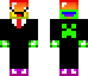 cool rainbow derpy tux