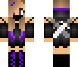 purple ninja girl