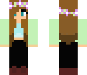 flowercrown girl