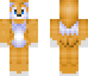 tails with no gloves or shoes