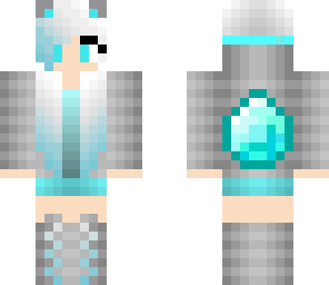 edit of diamond wolf girl