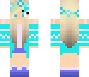 blue sweaterz girl