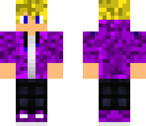 purple hoodie
