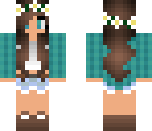 brown hair
