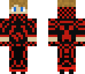 cool dark red boy