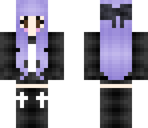 gothic panda girl