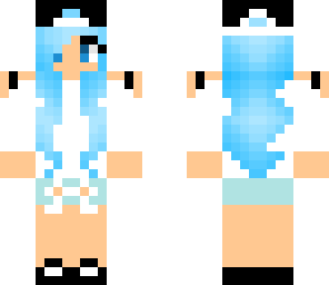 blue hair girlie