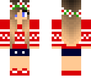 flower sweater girl