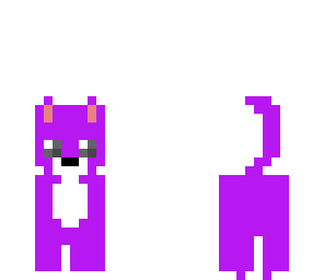 purple cat