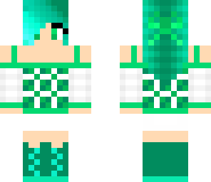 turquoise  girl