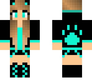 edit of wolf girl paw