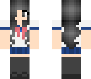 yandere-chan very long hair