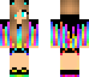 rainbow girl