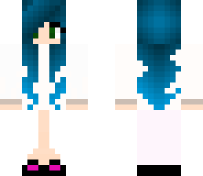 blue girl