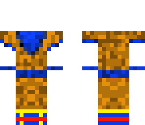 template of goku