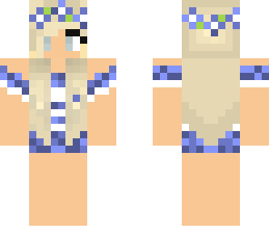 blue cheerleader