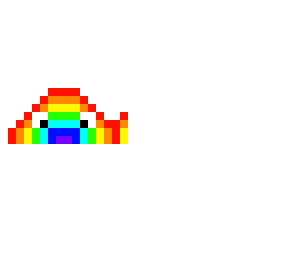 8 followers - derpy rainbow