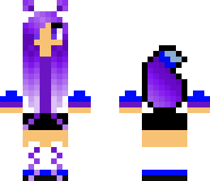 blue purple wolf