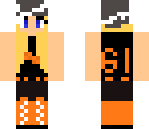 orange and black softball player2