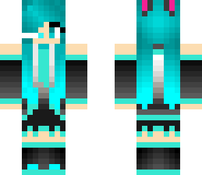 miku hatsune gamer girl singer