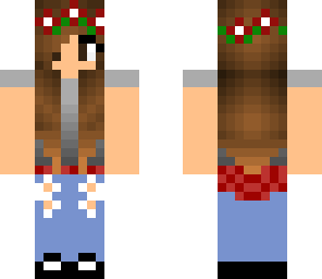 tumblr girl with flower crown