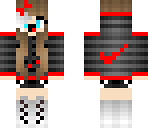 edited nike girl red