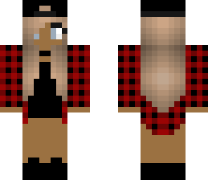 dark skinned plaid girl