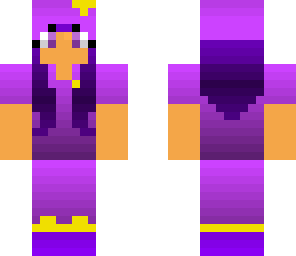 the purple woman
