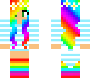 rainbow stripes