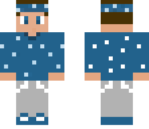 blue bandana boy