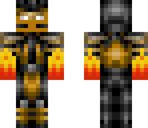 scorpion on fire