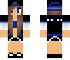 blue ender girl