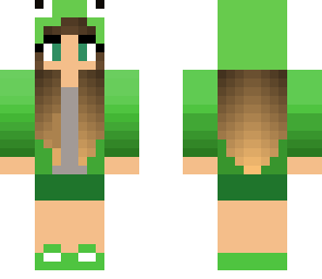 first skin- frog girl