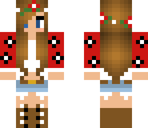 red rose girl
