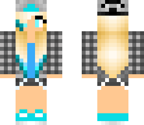 edited blue swag girl