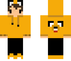 chibi boy in jake suit