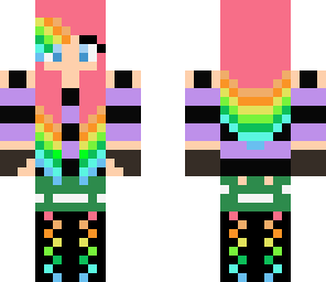 rainbow skin