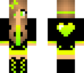 yellow to green