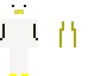 an ugly rubbish duck