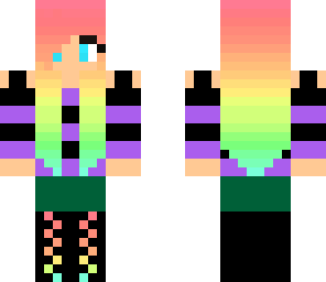 rainbow girl