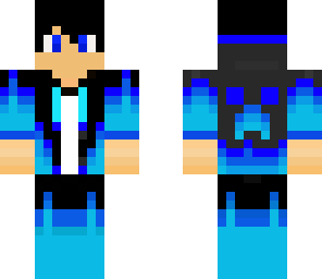 blue fire boy