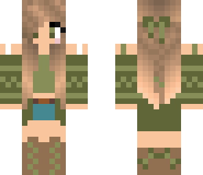 cute camo girl