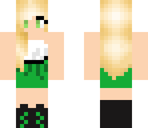 green girl