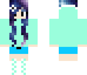lavender hair girl