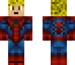 blonde spiderman