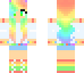 rainbow girl